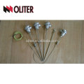 oliter thermocouple with explosion proof head interrupter stainless steel junction box stainless steel straight probe